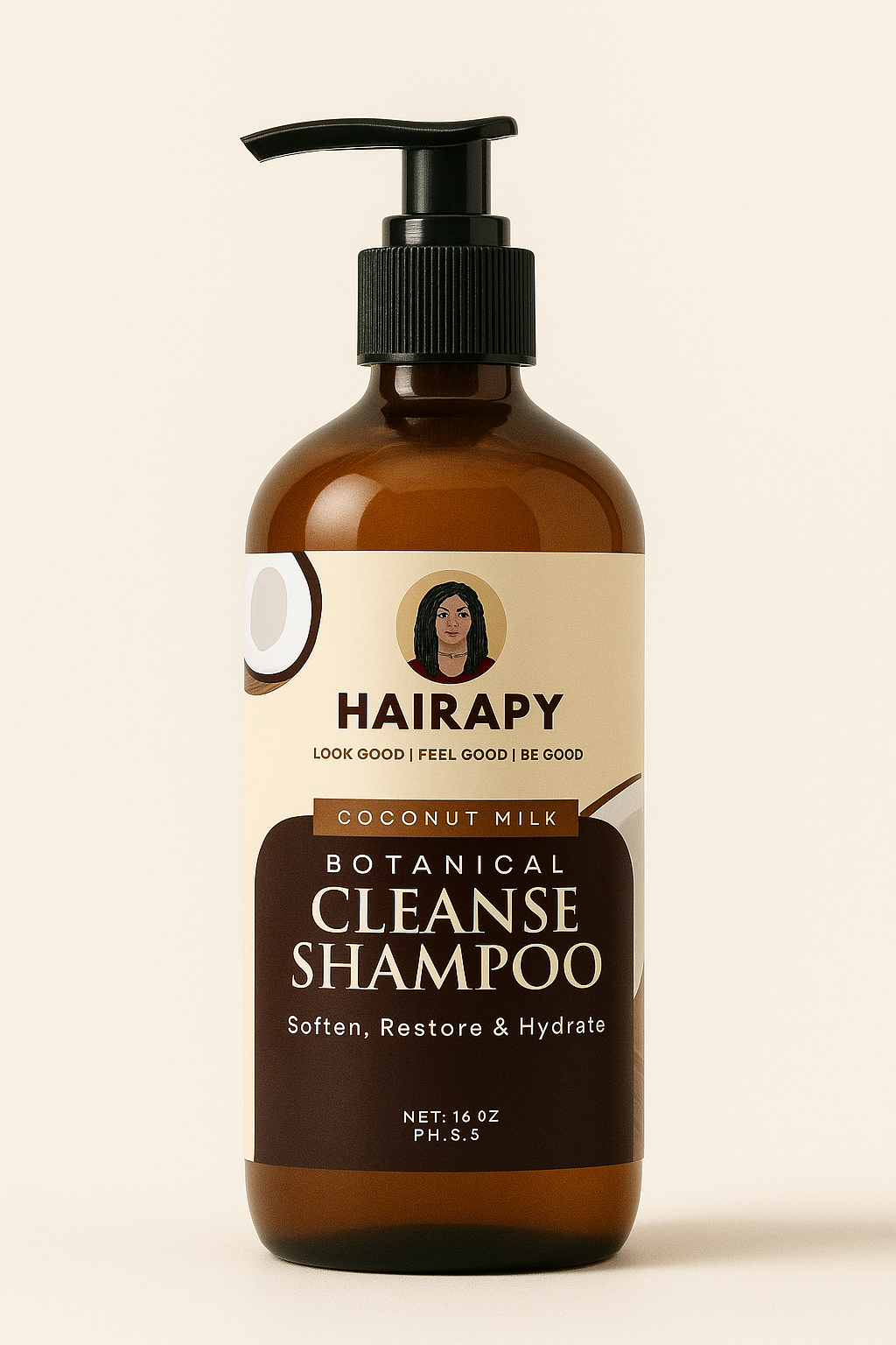 Coconut Milk Brazilian Cleanse Shampoo