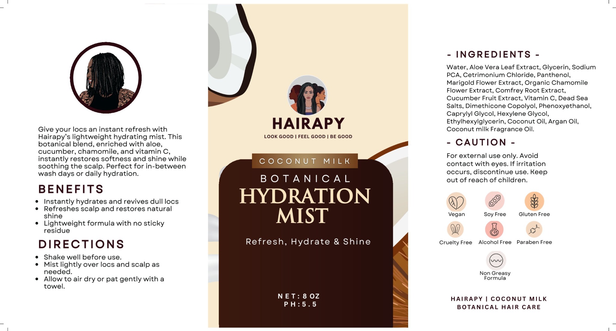 COCONUT MILK BOTANICAL HYDRATION MIST - Image 3